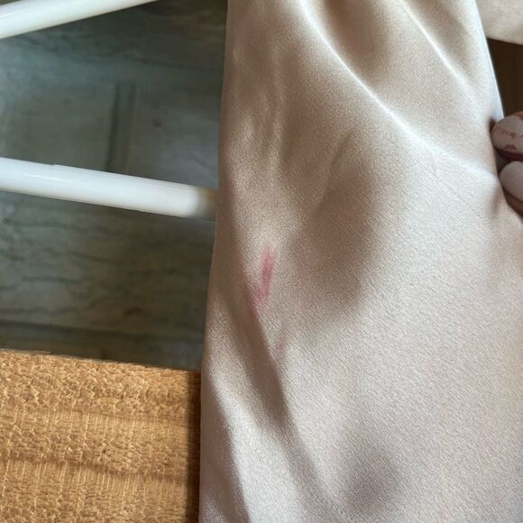 New show me your mumu champagne jasmine halter maxi twist neck dress gown - Picture 7 of 13